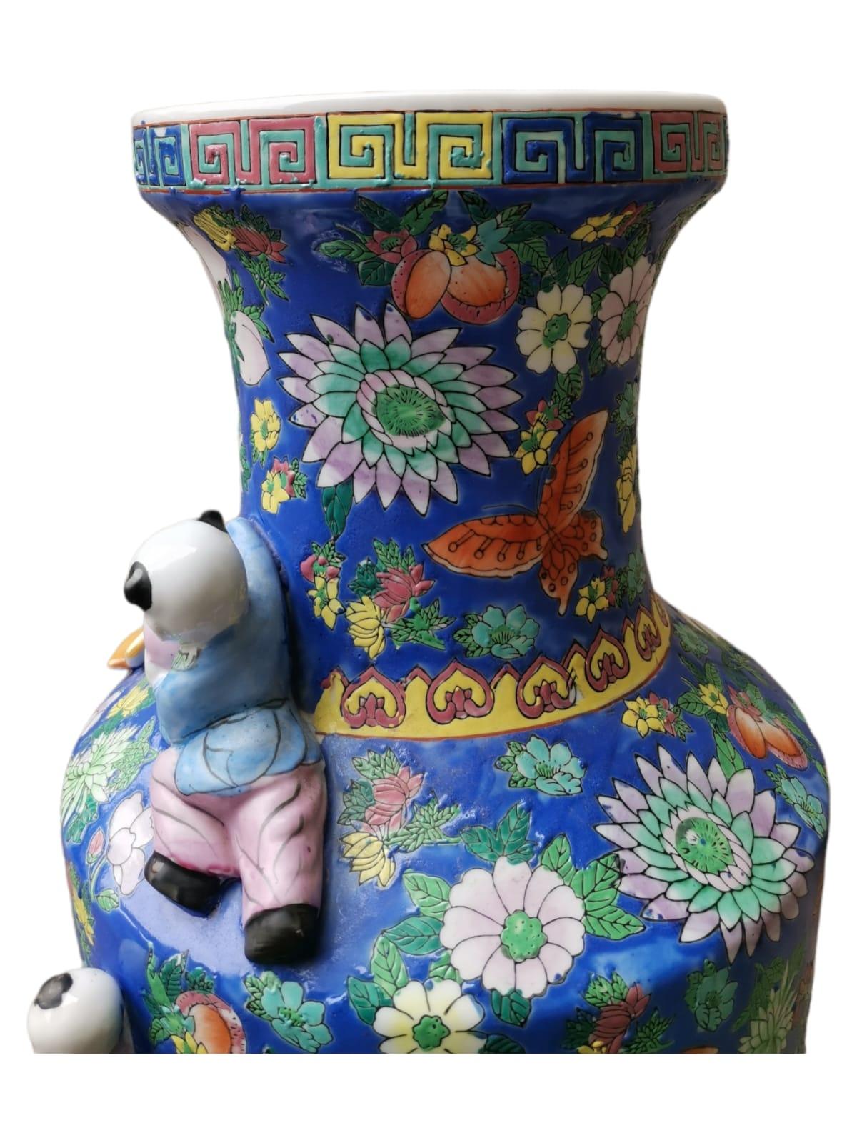 vase chinois grande taille 2m