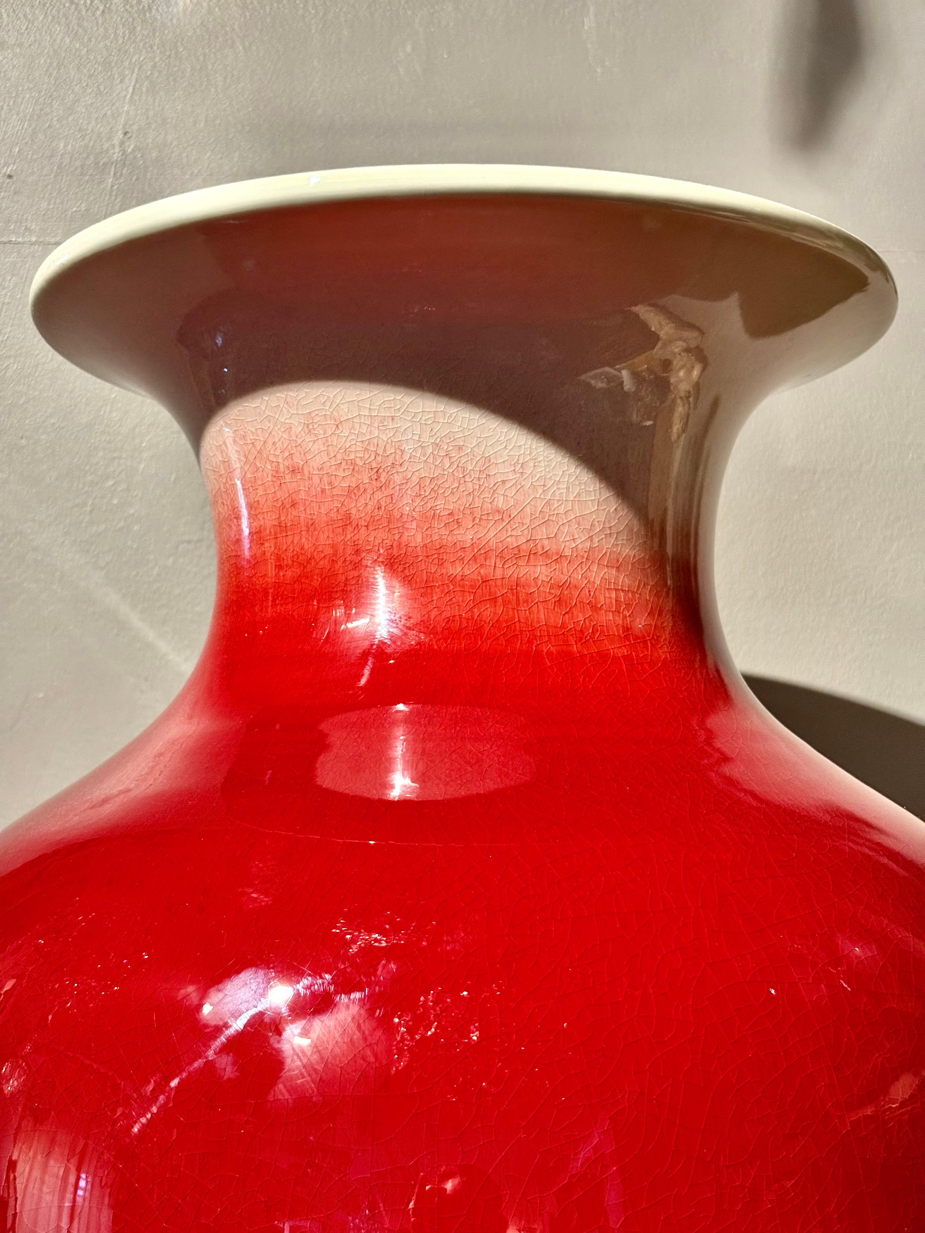 Italiano Grande vaso cinese d'epoca 