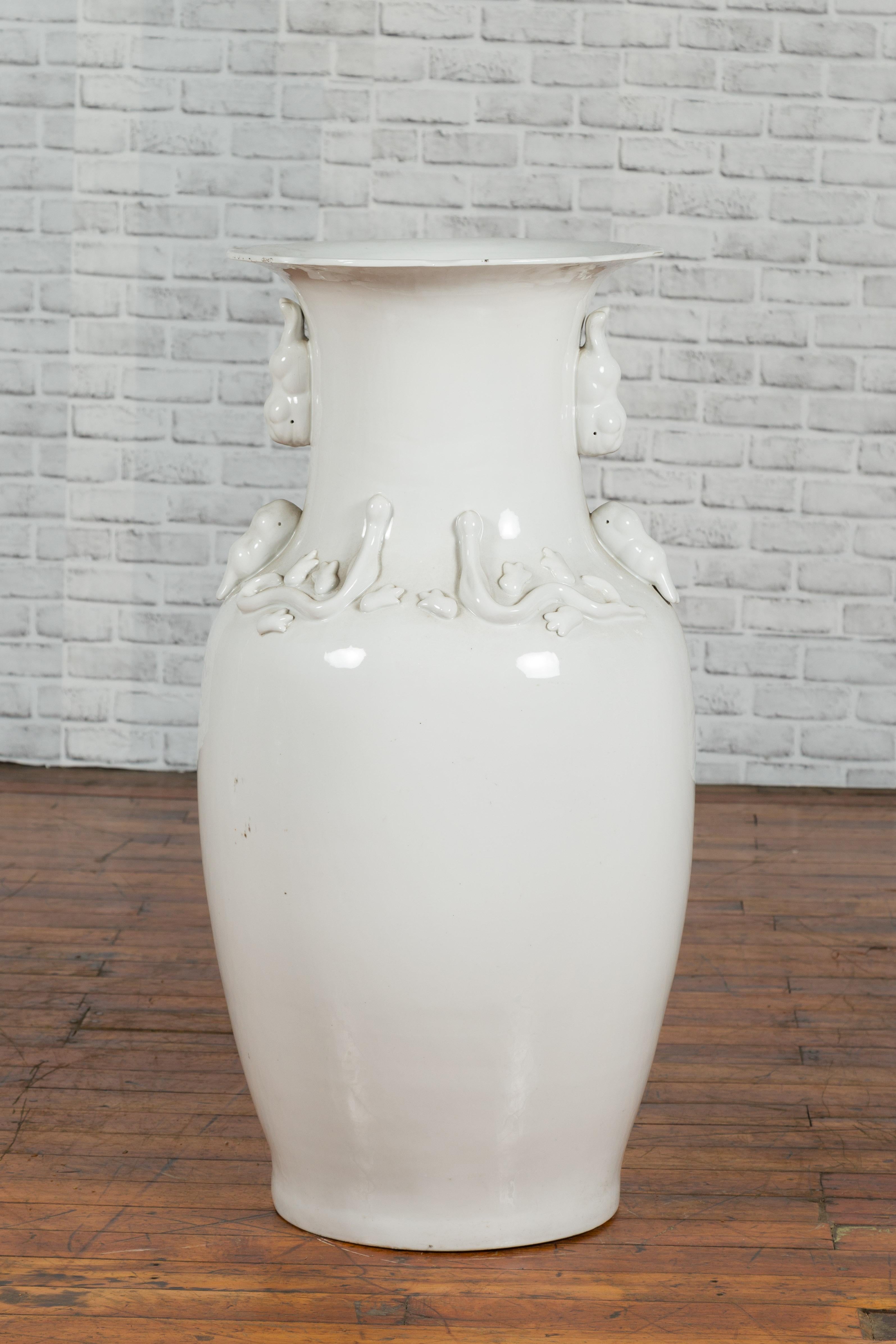 white large vase