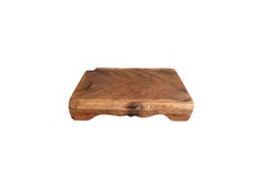 Chinese Wooden Block / Chopping Block, Hand-Carved
