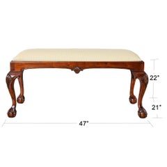 Large Chippendale Bench