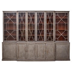 Large Chippendale Library Bookcase, England, Late 18th Century