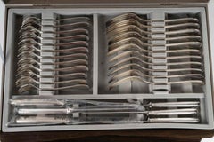 Large Christofle Service in Original Boxes.