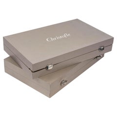 Gran servicio Christofle en cajas originales.