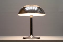 Large Chrome / Acrylic Space Age Table Lamp by Fagerhults, Sweden 1970s