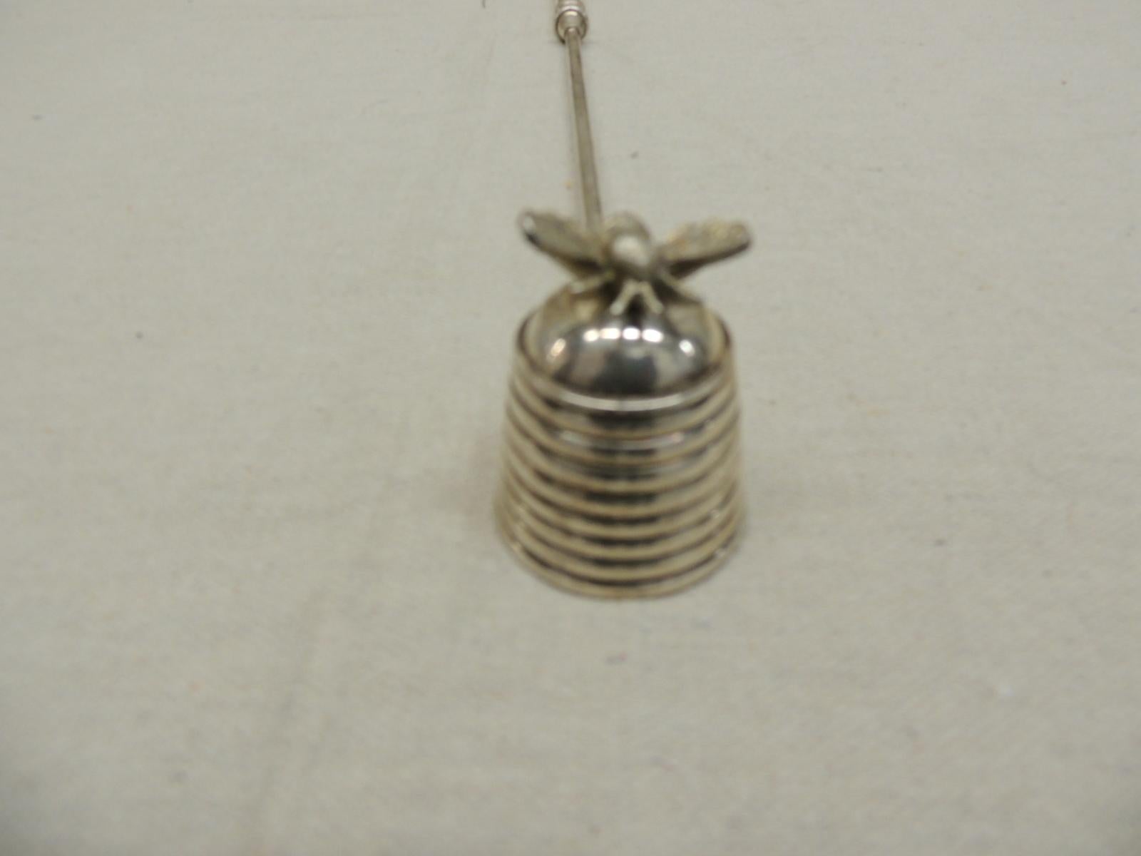Machine-Made Large Chrome Candle Snuffer