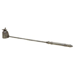 Large Chrome Candle Snuffer