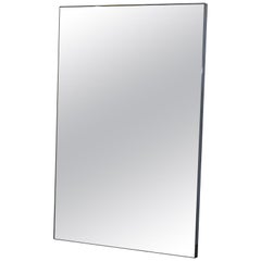Large Chrome Framed Full Sized Mirror Back Light Floor Standing