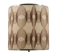 Large Chrome Table or Floor Lamp, Late 1960s