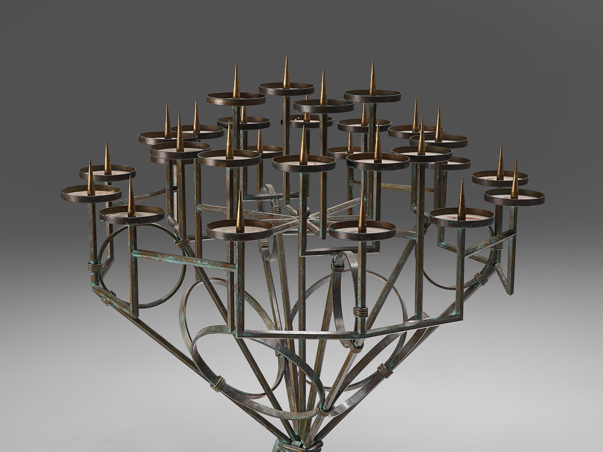 Large Multitiered Candleholder 2