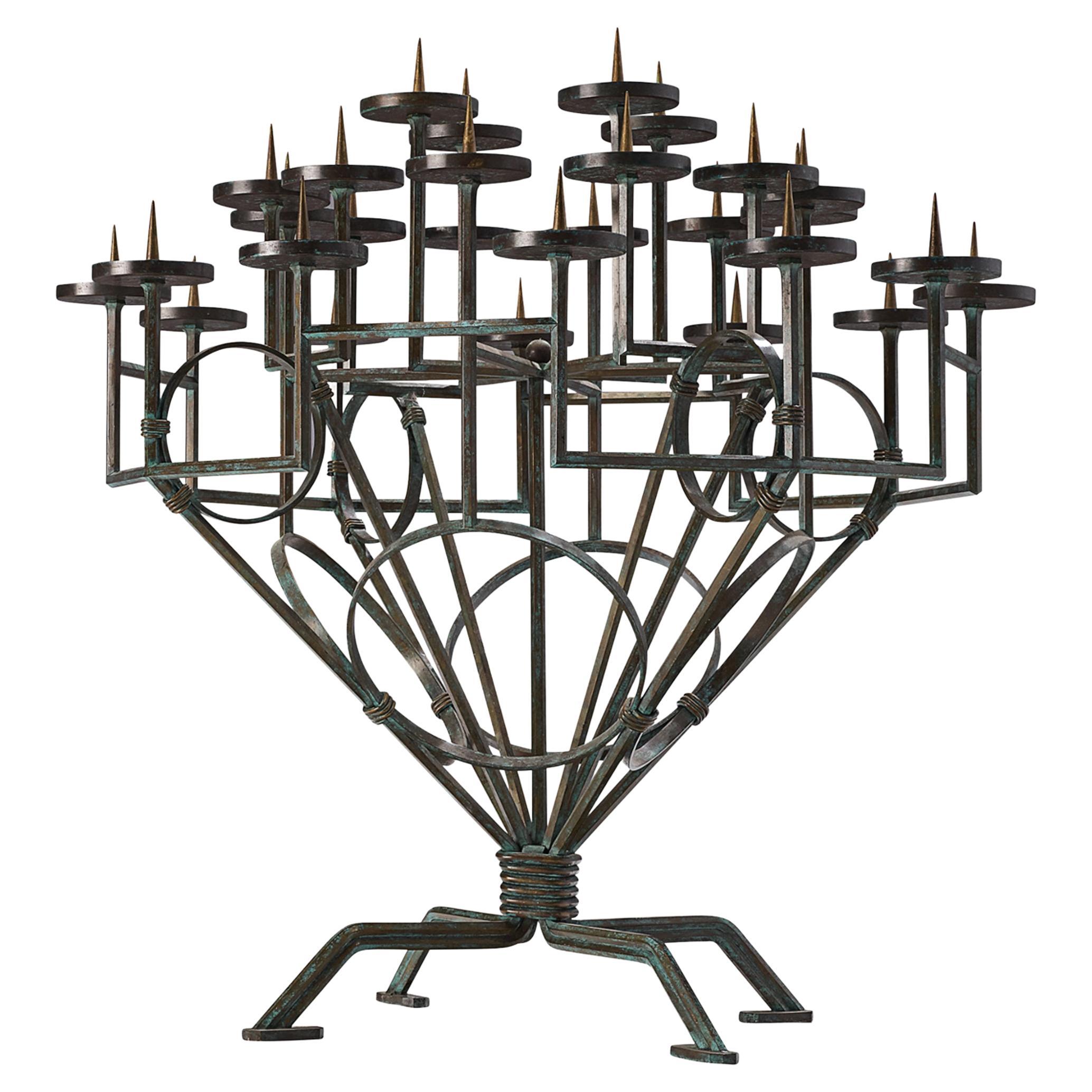 Large Multitiered Candleholder