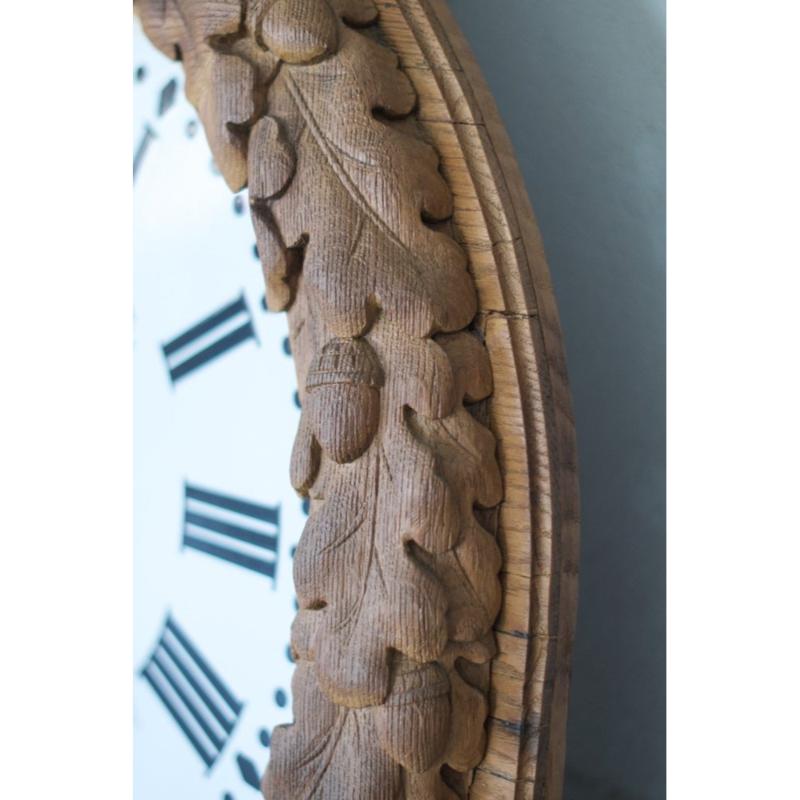 Large Church Organ Clock, France, 1950s In Excellent Condition For Sale In Andrézieux-Bouthéon, FR