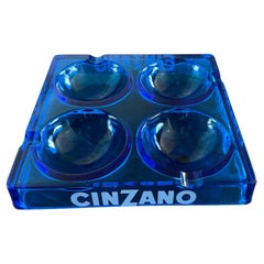 Cenicero grande de cristal Cinzano