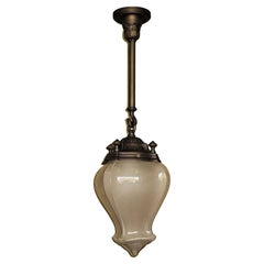 Large circa 1905 Hanging Entry Fixture