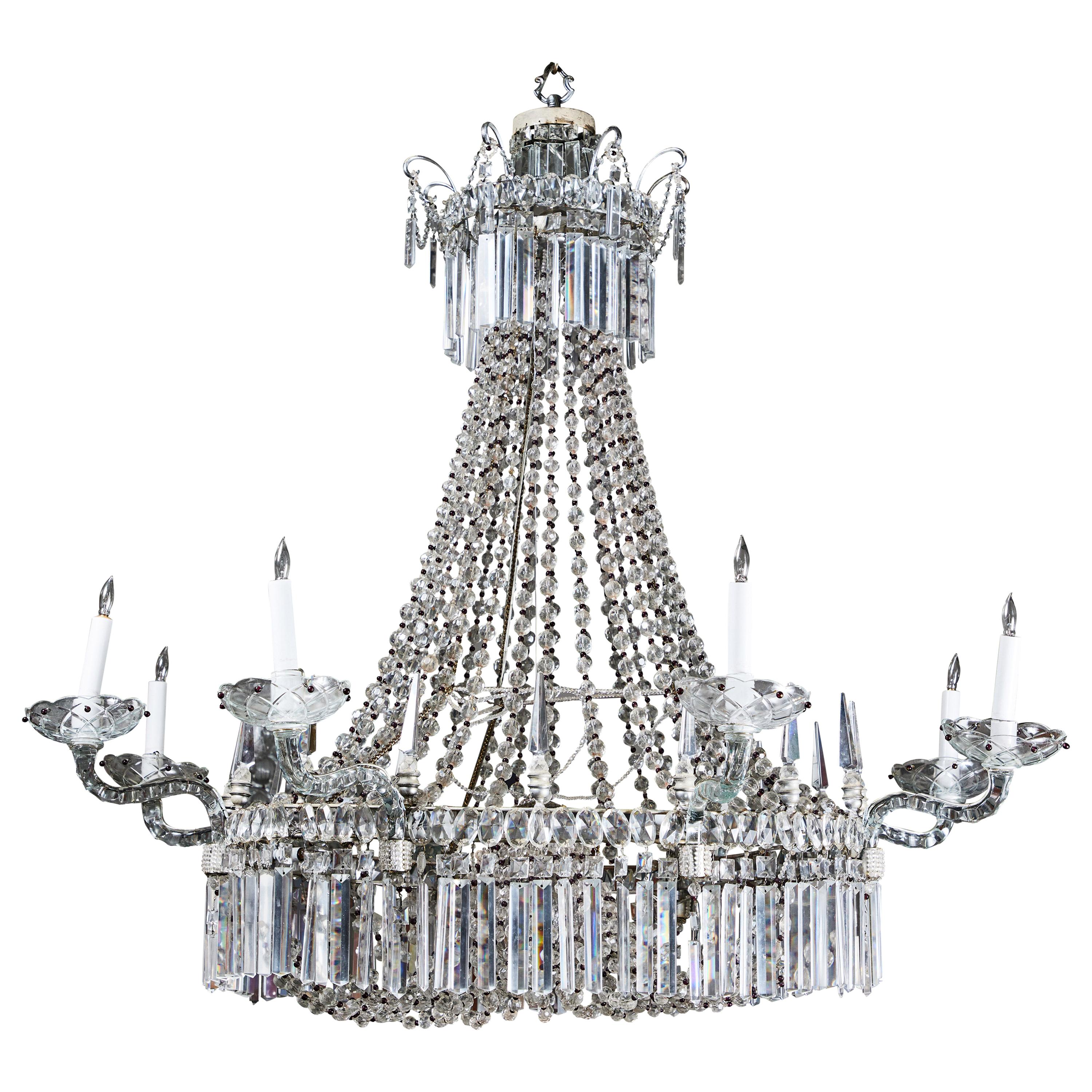 Large, circa 1930, Genoa Chandelier For Sale