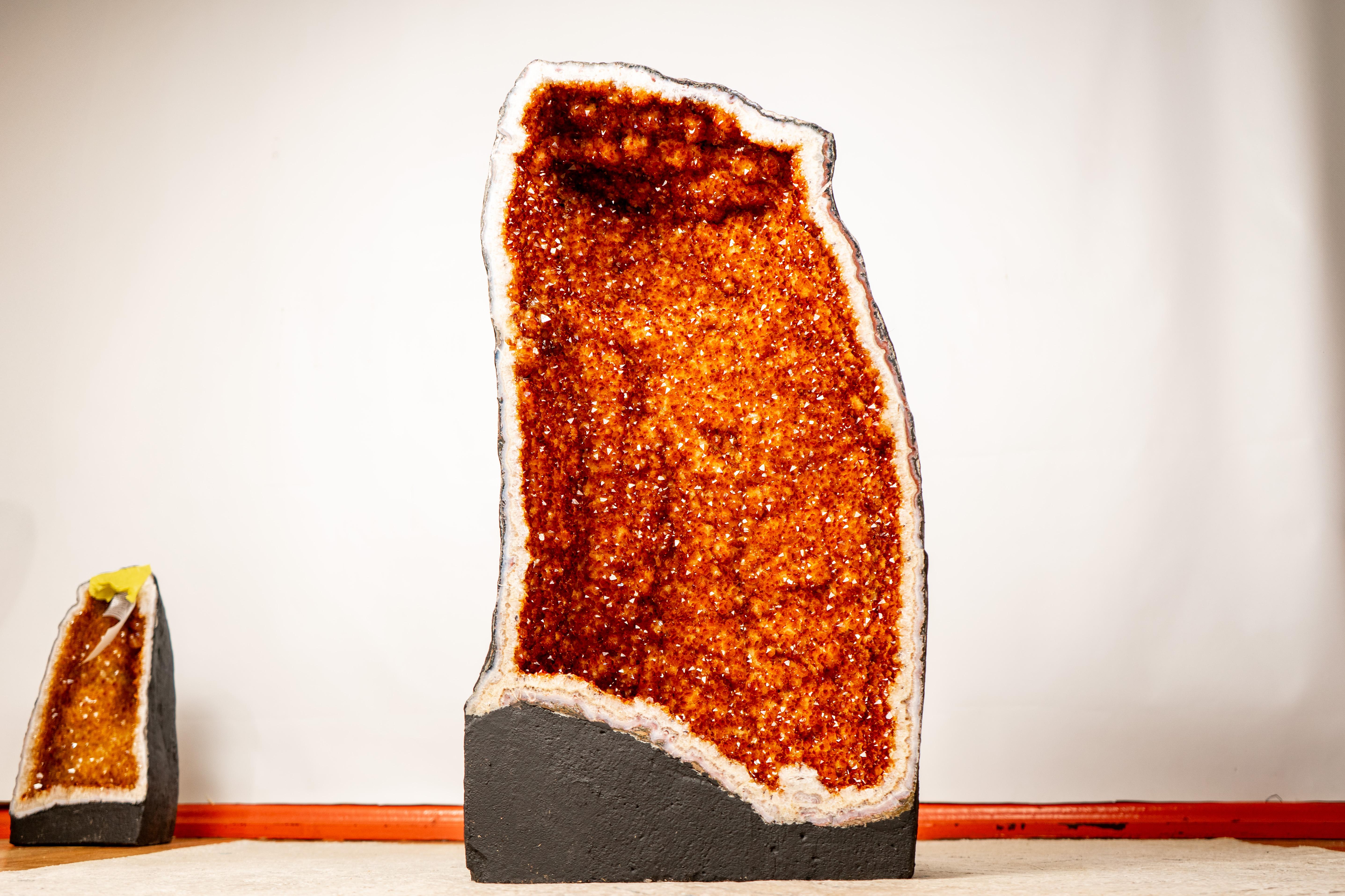 Large Citrine Cathedral Geode For Sale 2