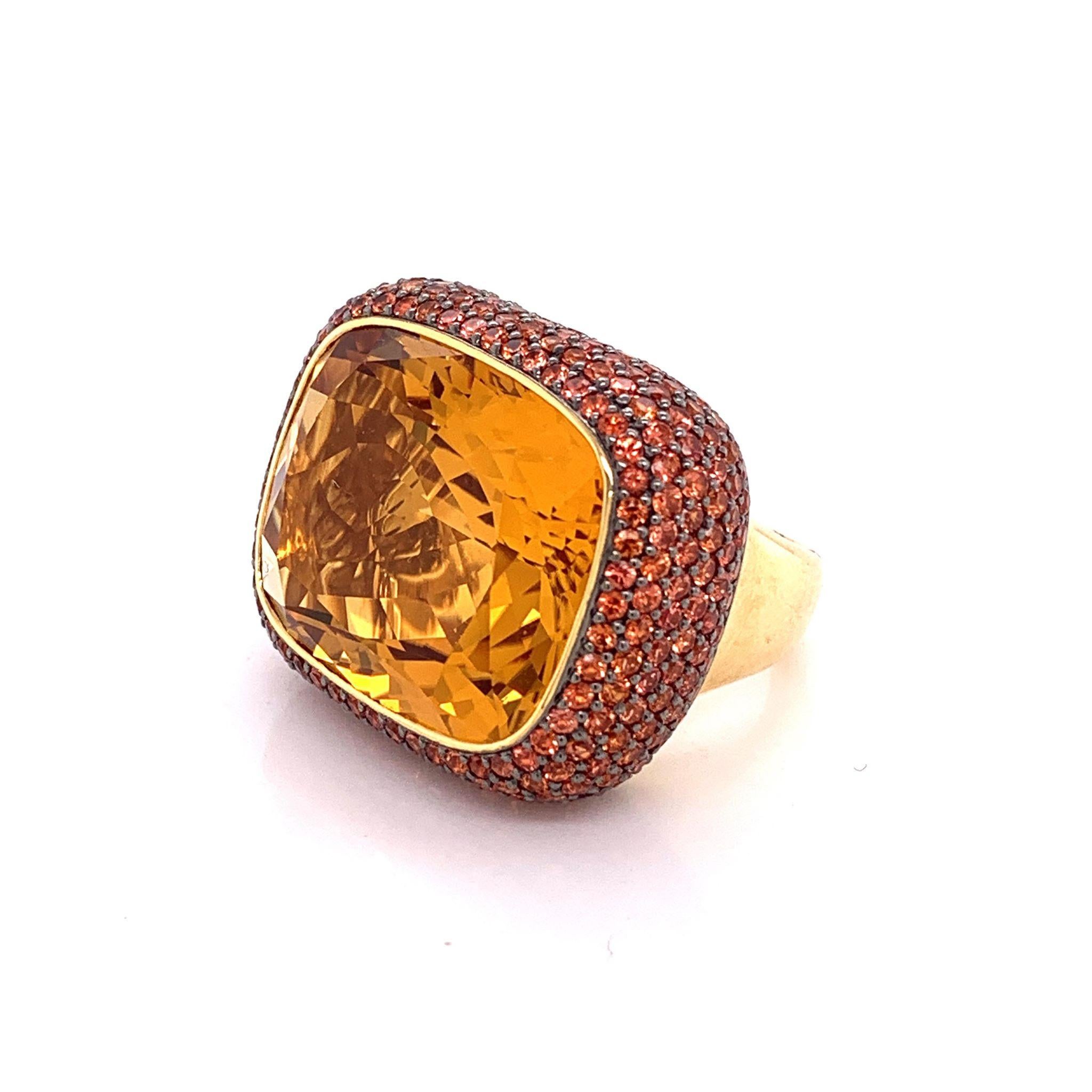 what color citrine is most valuable