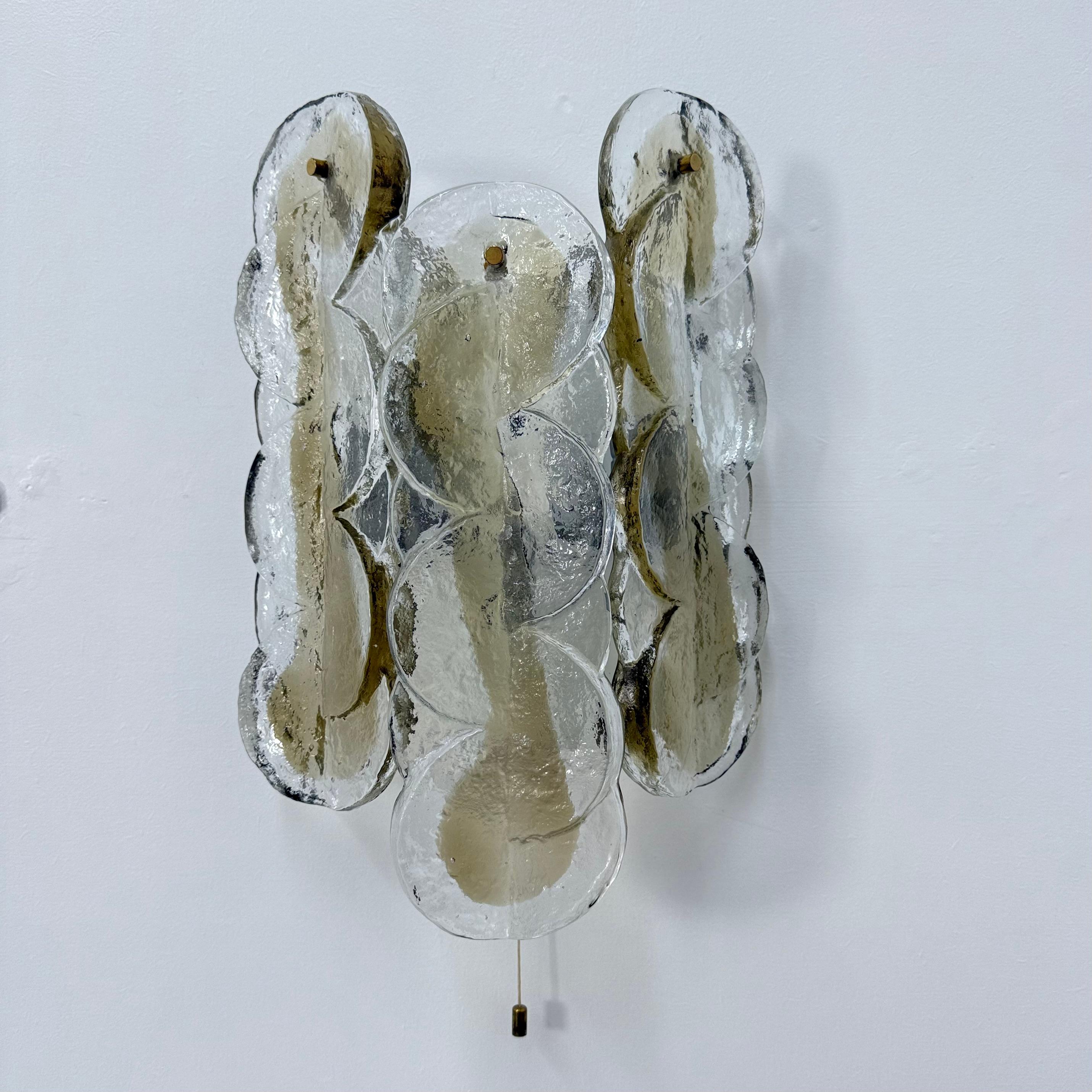 Large Citrus Wall Lights from Kalmar, Austria, 1960s For Sale 4
