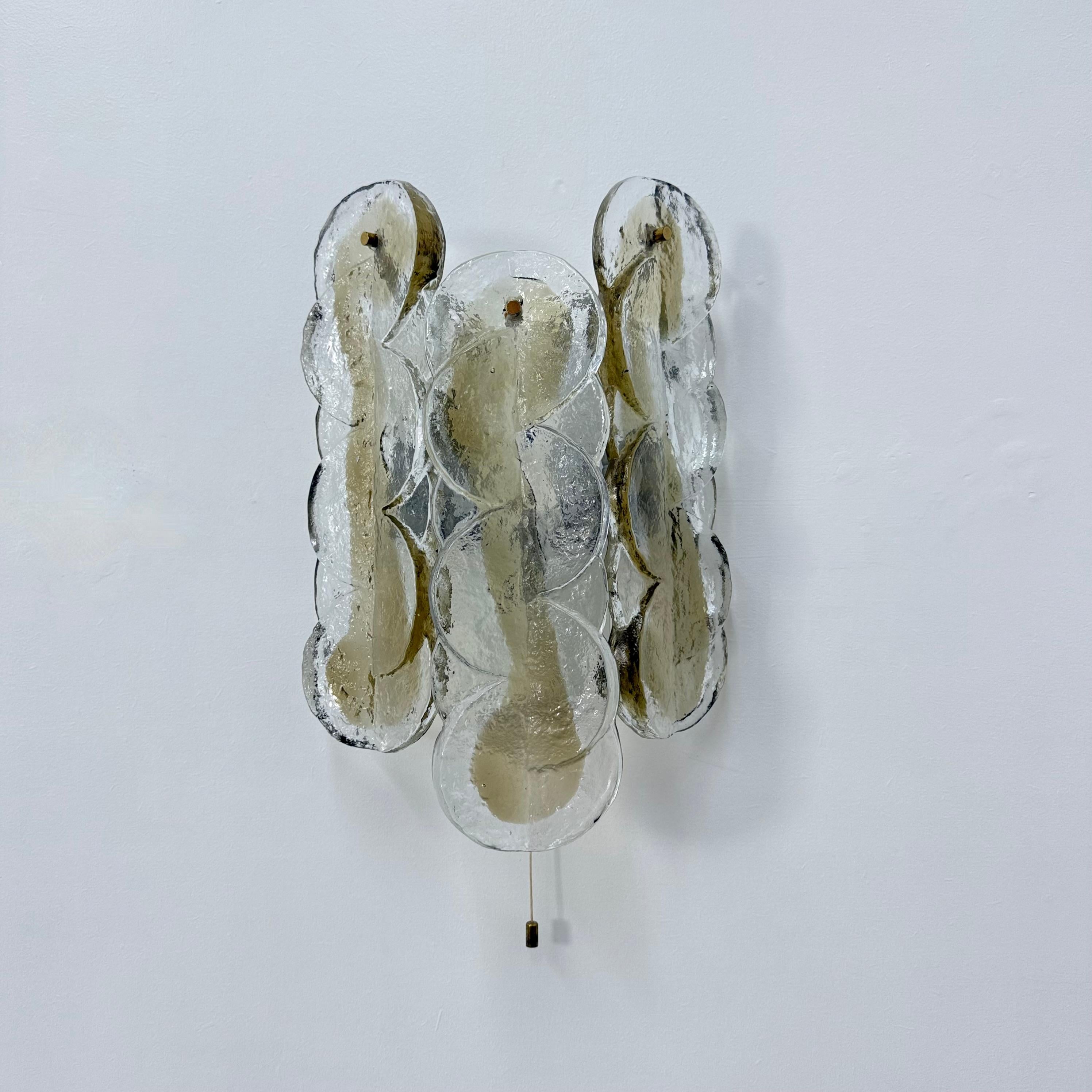 Large Citrus Wall Lights from Kalmar, Austria, 1960s For Sale 5