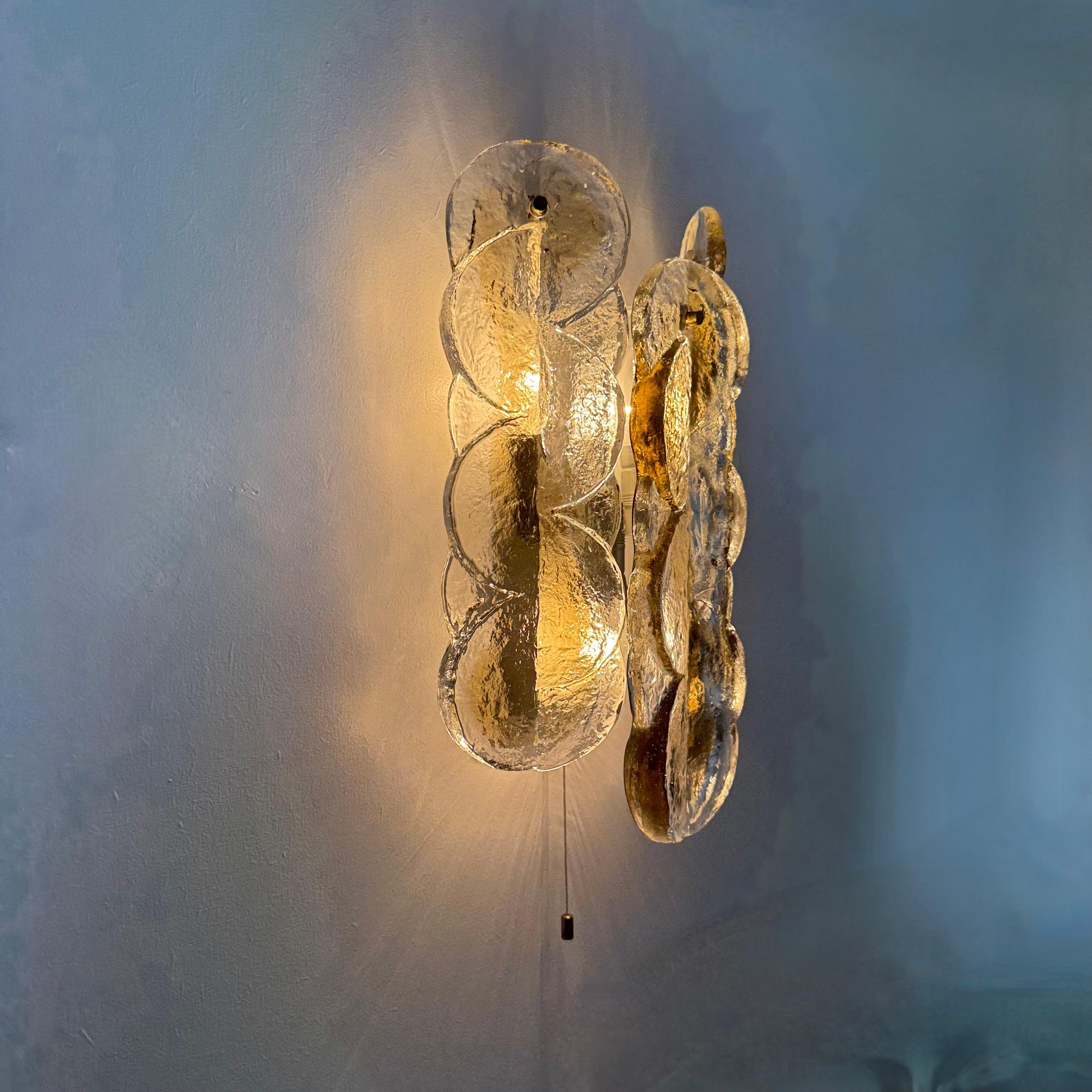 Large Citrus Wall Lights from Kalmar, Austria, 1960s For Sale 11