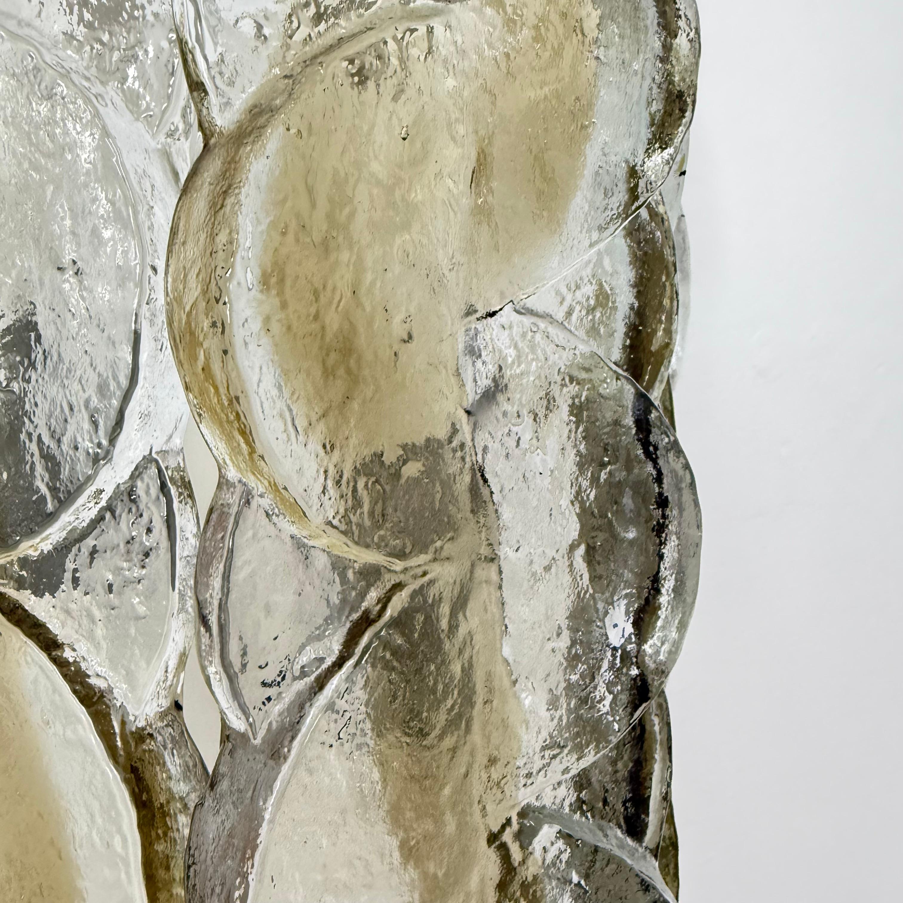 Mid-Century Modern Large Citrus Wall Lights from Kalmar, Austria, 1960s For Sale