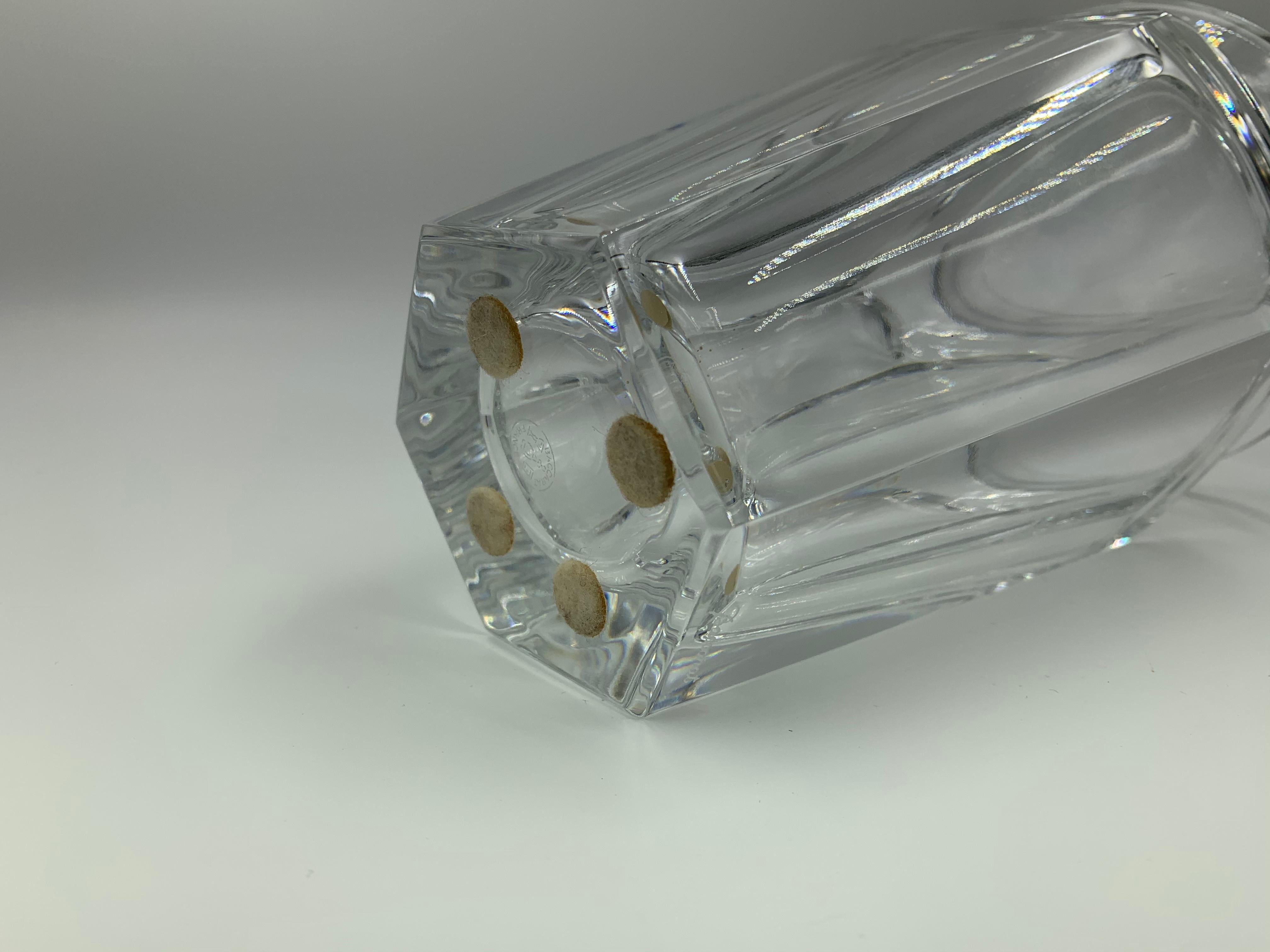 Modern Large Classic Baccarat Crystal Nelly Vase