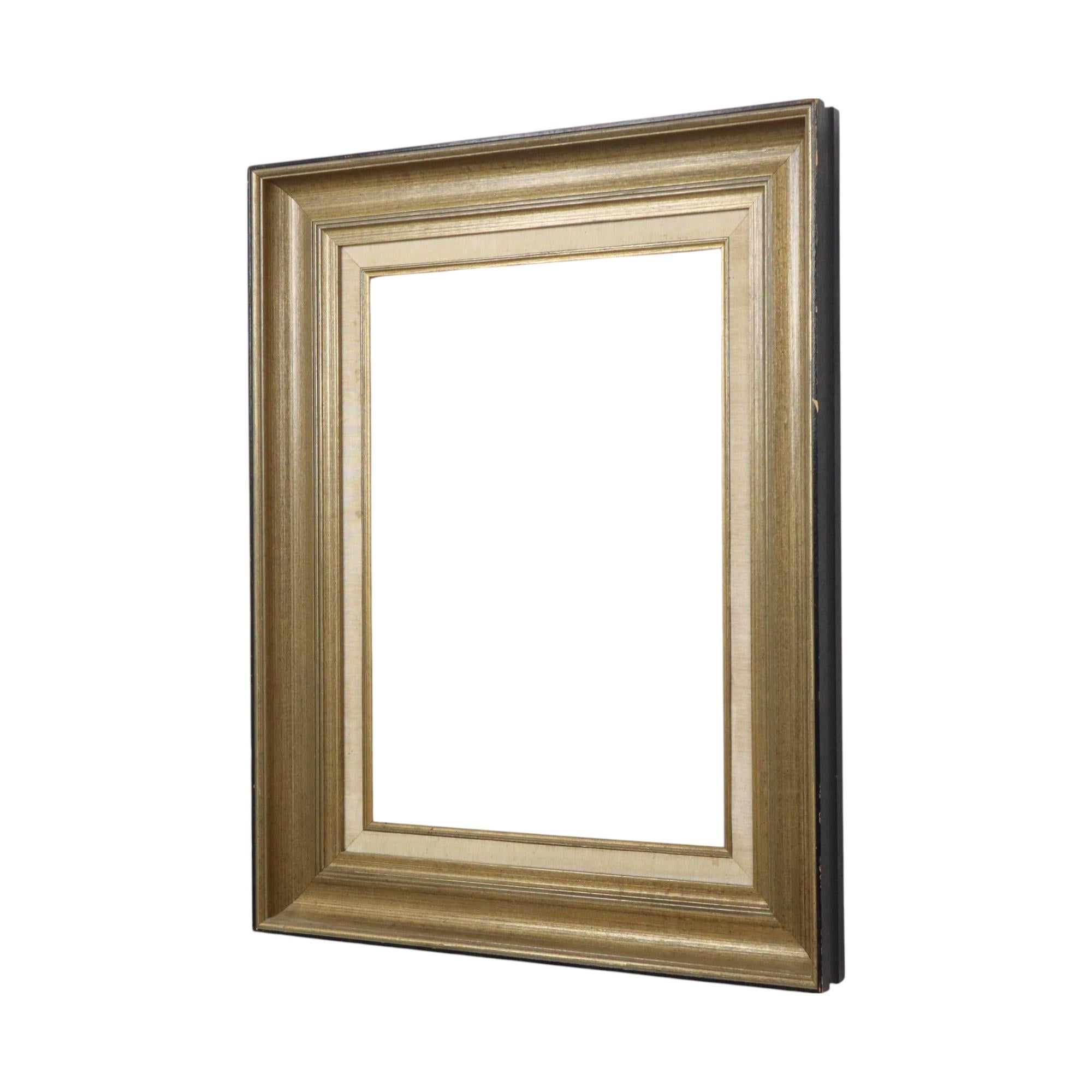 Large Classic Gold Frame Pine Wood Sleek Design 97cm For Sale 6