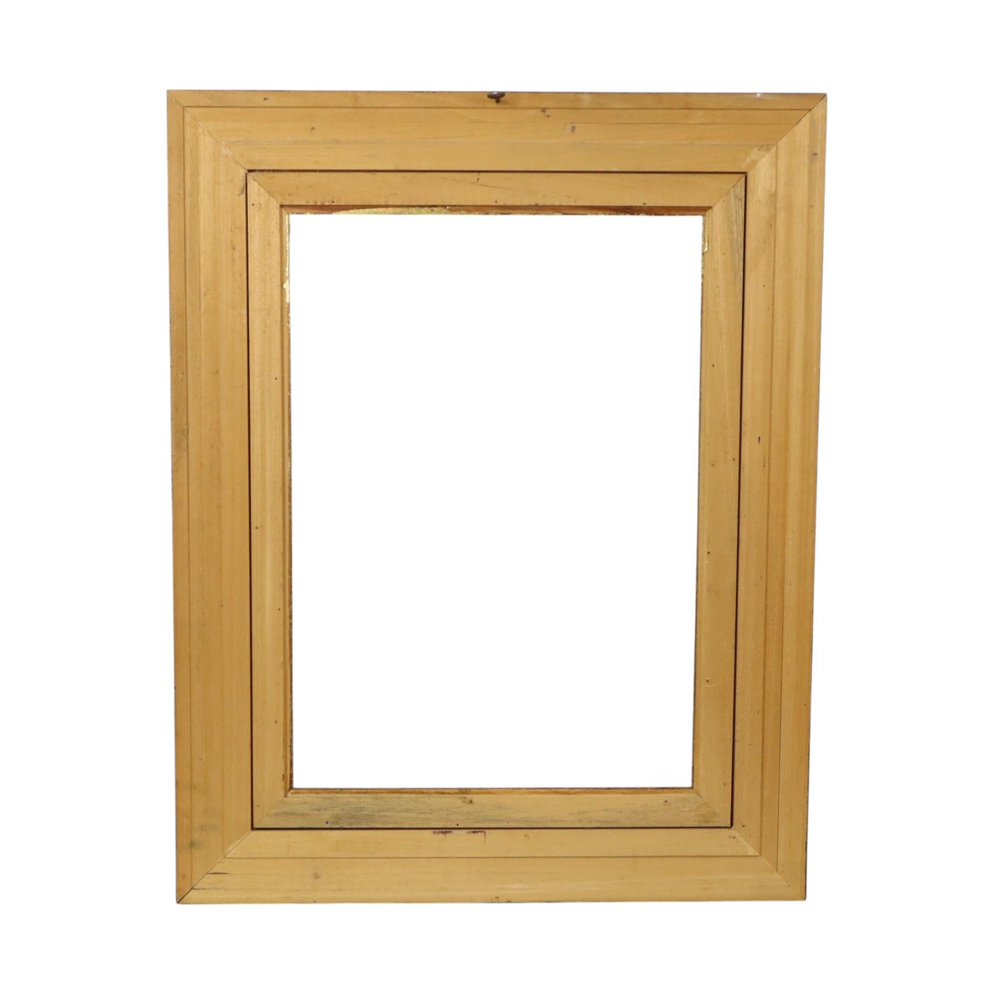Large Classic Gold Frame Pine Wood Sleek Design 97cm For Sale 10
