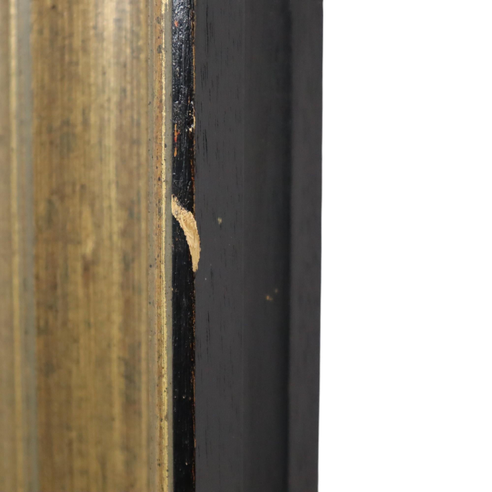 Large Classic Gold Frame Pine Wood Sleek Design 97cm For Sale 4