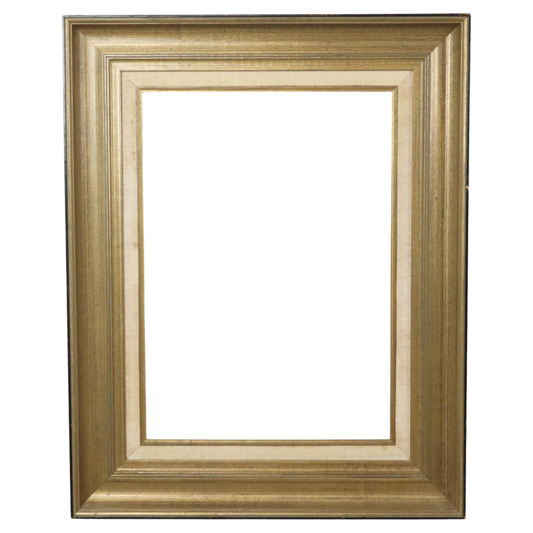 Großer klassischer Goldrahmen Kiefer Wood Sleek Design 97cm
