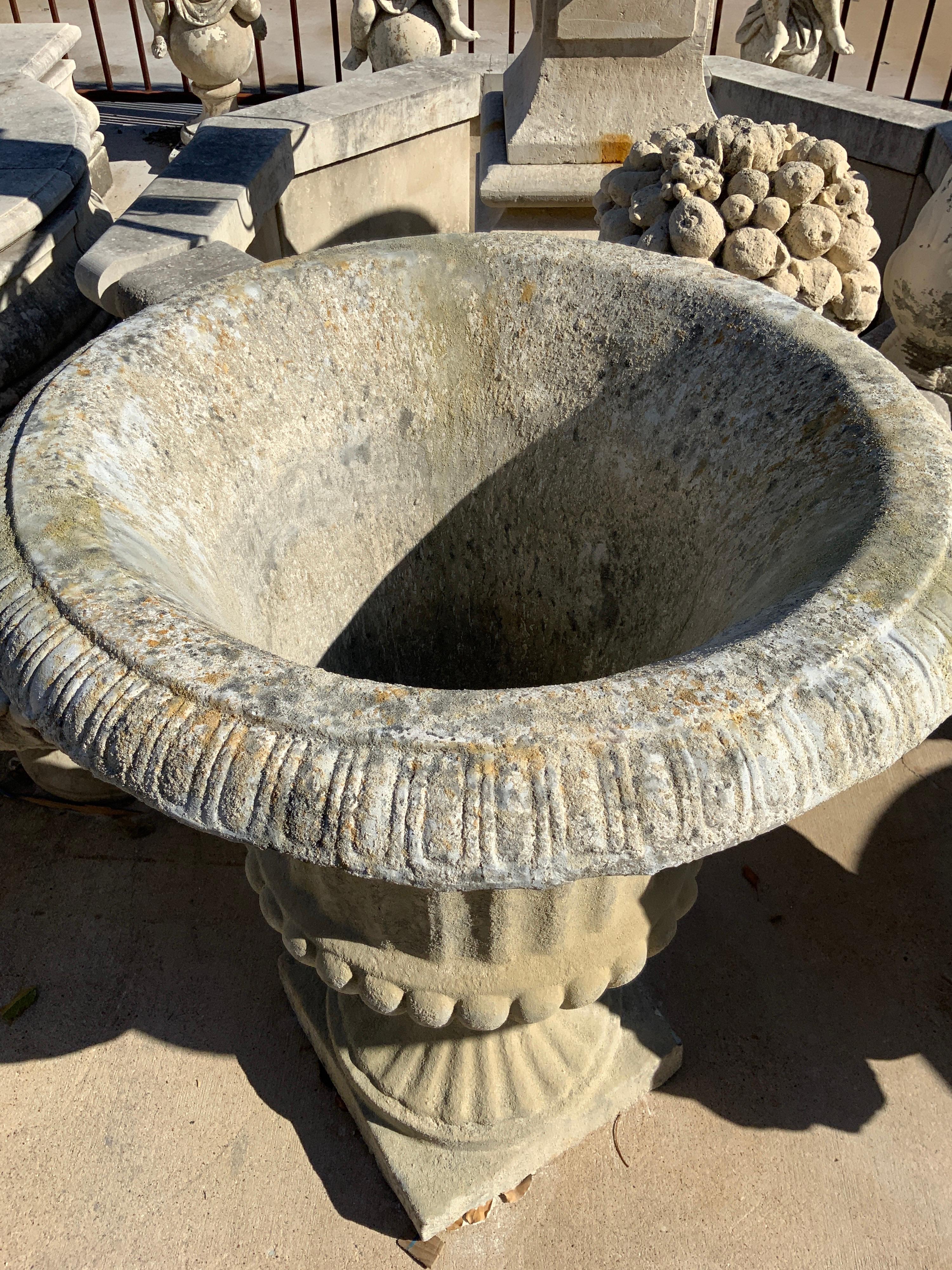 French Large Classic Medici Urn For Sale