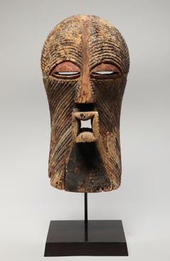 Large Classic Songye Kifwebe Mask, Ex Laeremans, Davy Early 20th Century Congo