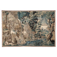 Large Classical Figurative Pastoral Tapestry with Allegorical Scene