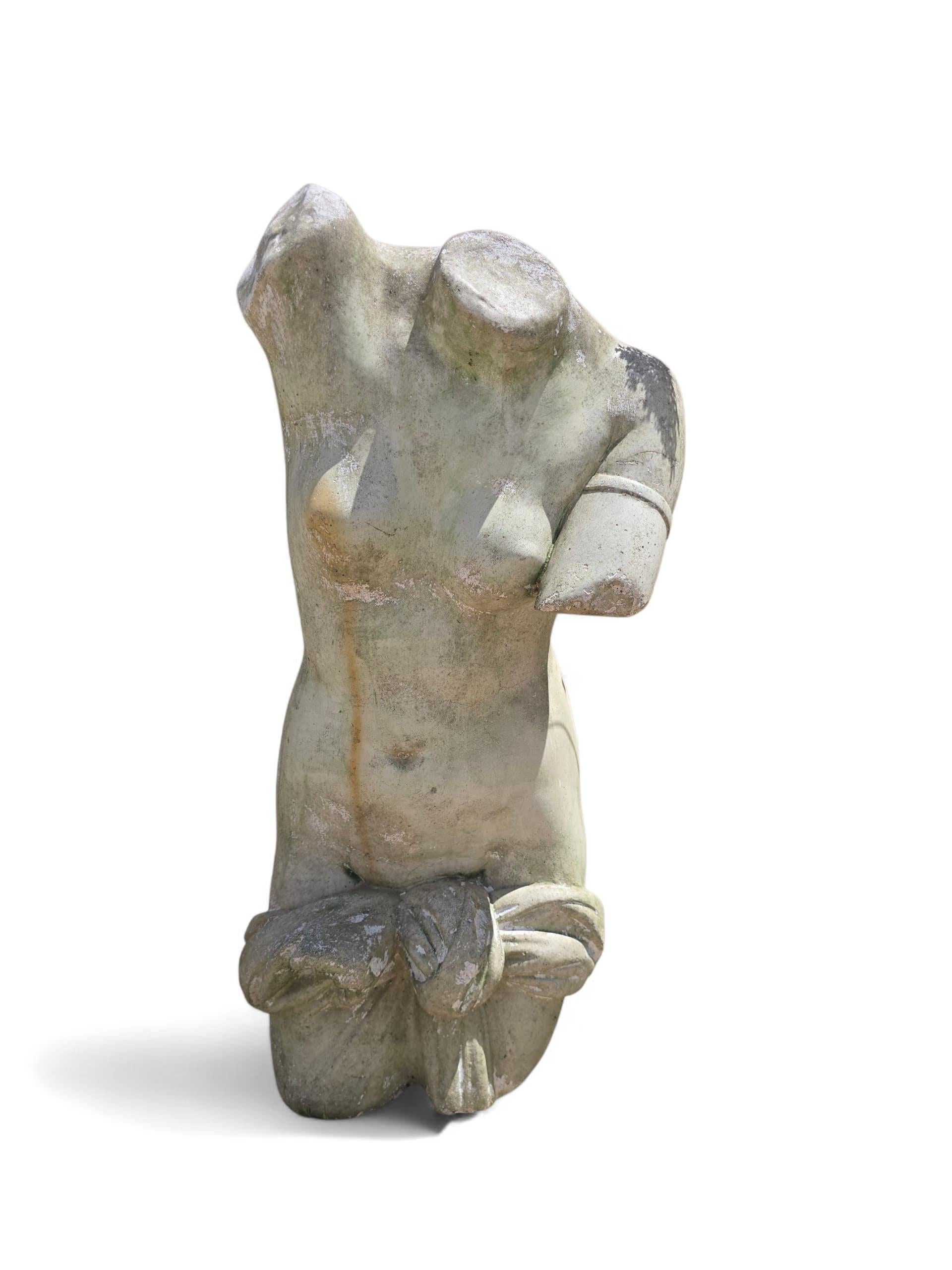 Grande busto in gesso in stile greco classico, anni '50 in vendita 5