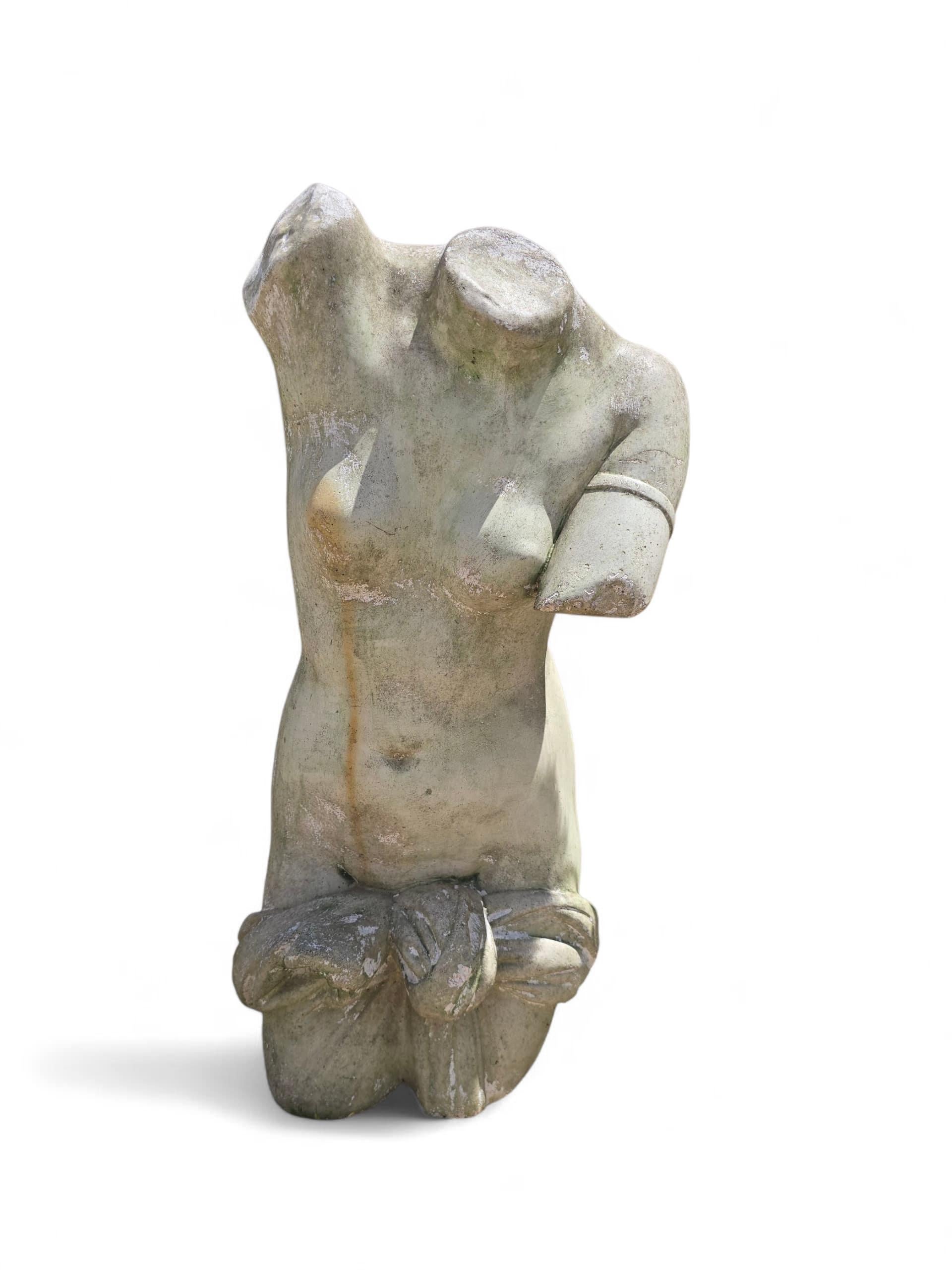 Grande busto in gesso in stile greco classico, anni '50 in vendita 6