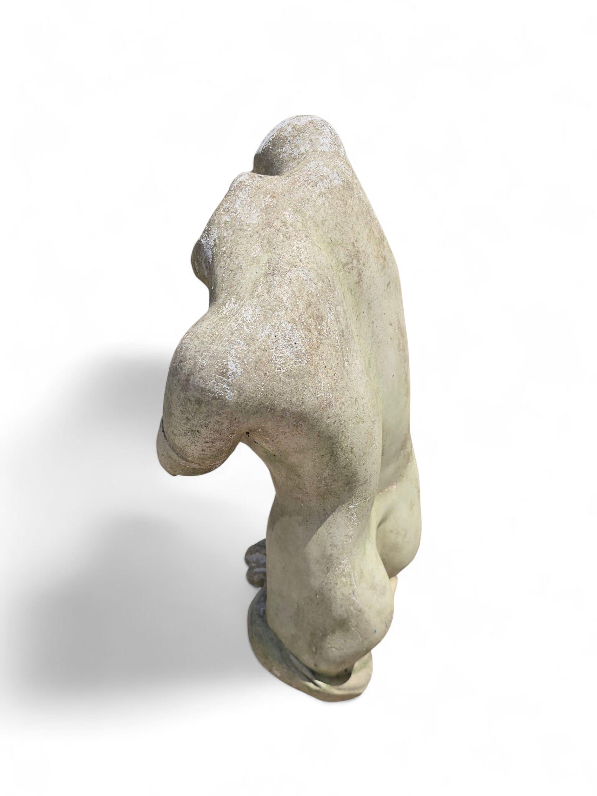 Intonaco Grande busto in gesso in stile greco classico, anni '50 in vendita