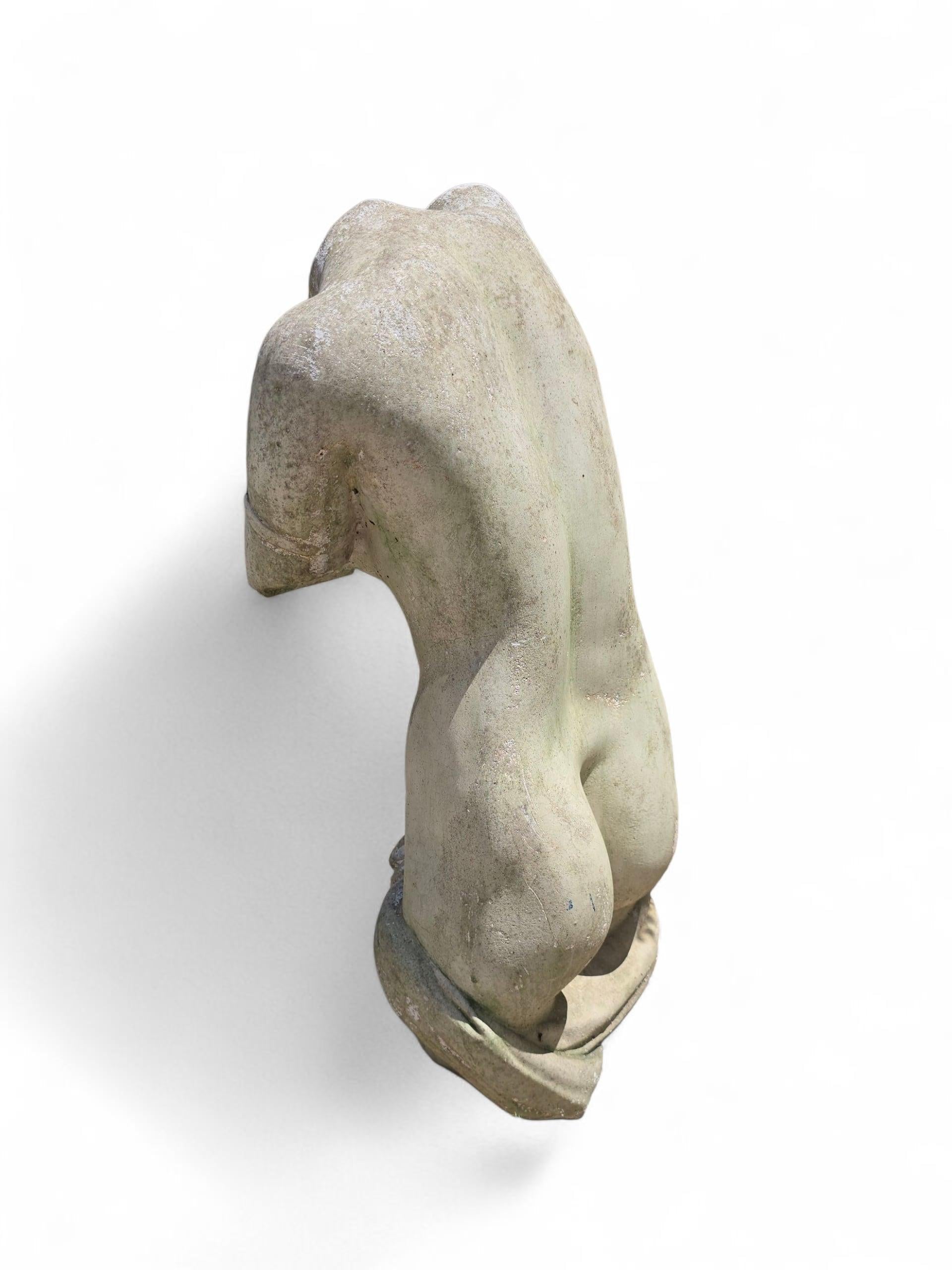 Grande busto in gesso in stile greco classico, anni '50 in vendita 1