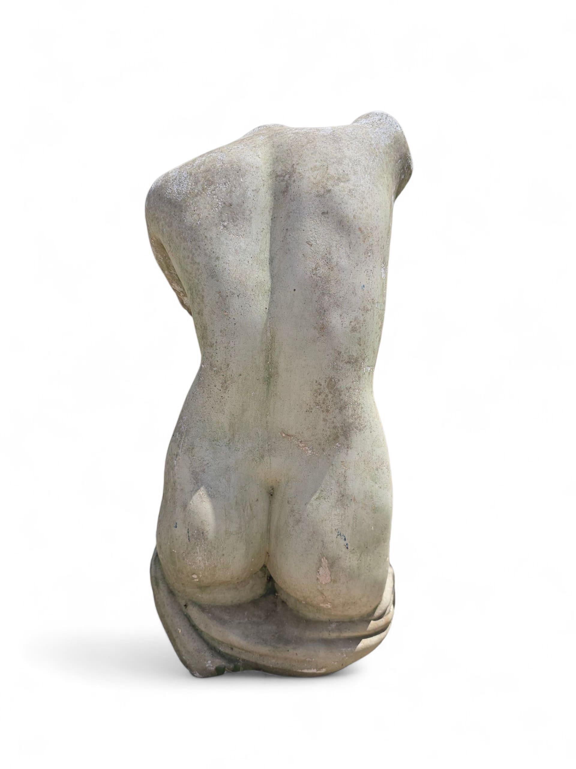 Grande busto in gesso in stile greco classico, anni '50 in vendita 3