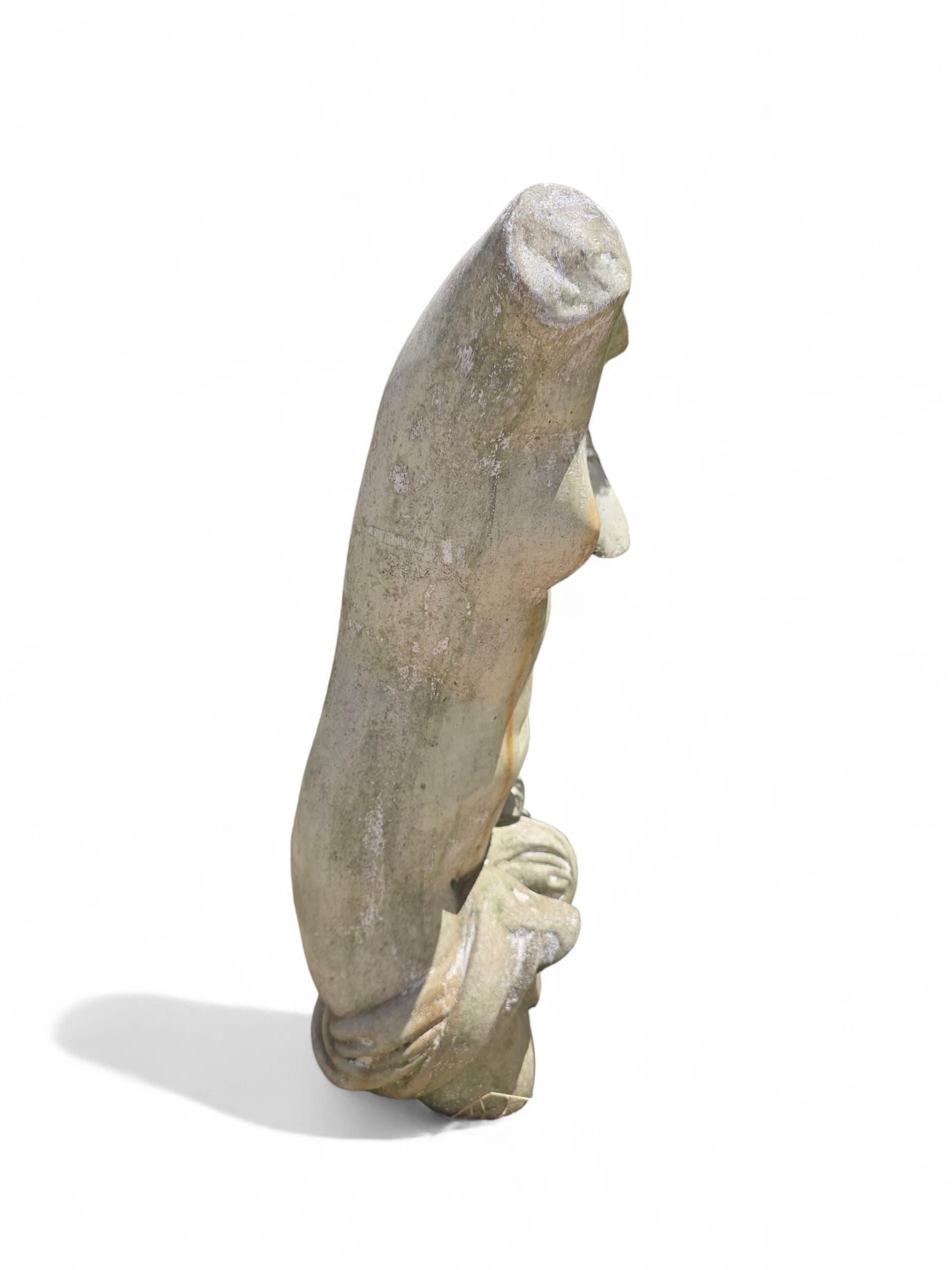 Grande busto in gesso in stile greco classico, anni '50 in vendita 4