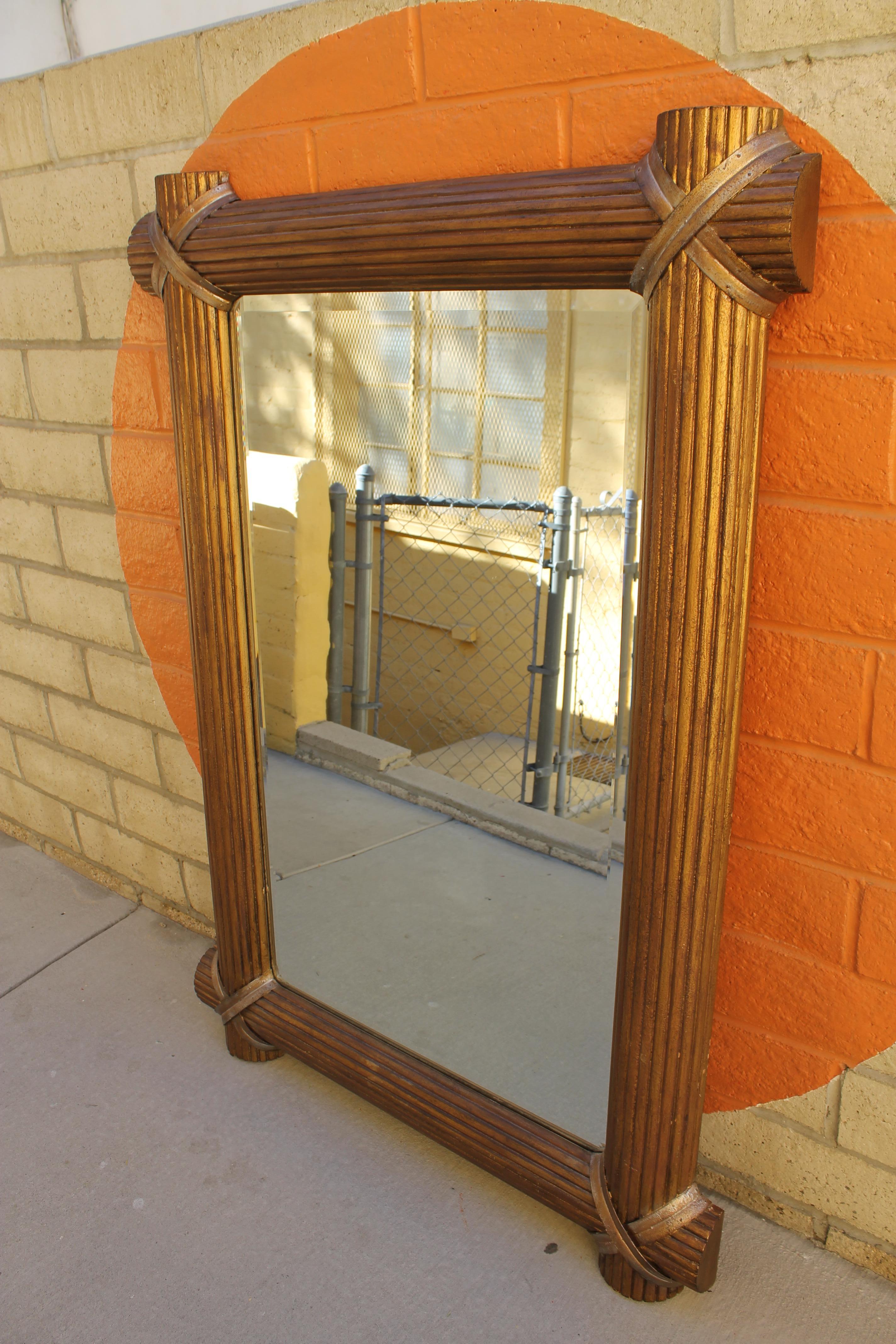Großer klassischer Regency-Spiegel mit Rahmen (Moderne) im Angebot