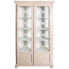 Large Classical Style Painted Cabinet