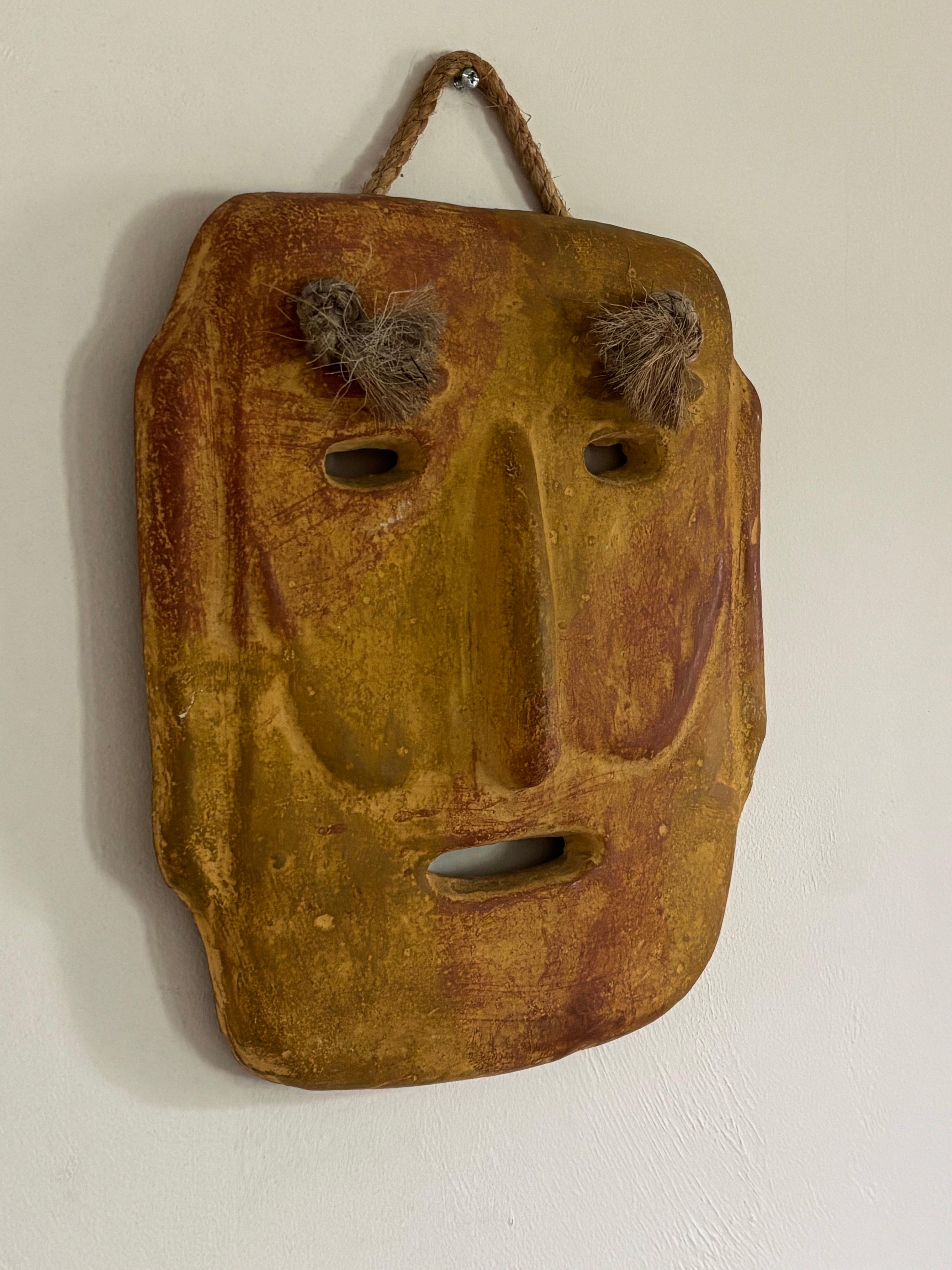 Italiano Grande maschera d'argilla, 1960, Italia in vendita