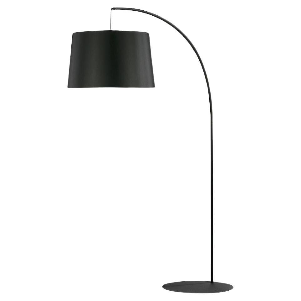 21st Century Large "Cloche" Floor and Metal Lamp For Sale