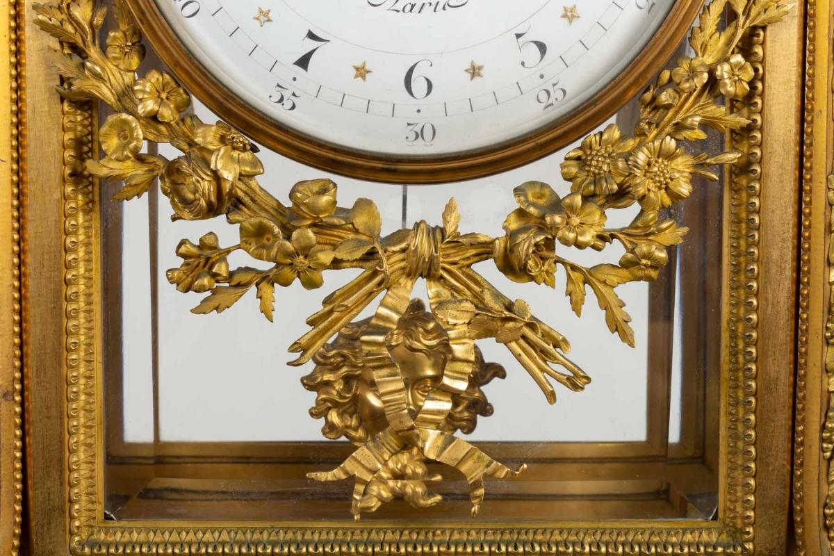 Large Clock, Louis XVI Style, 19th Century 1
