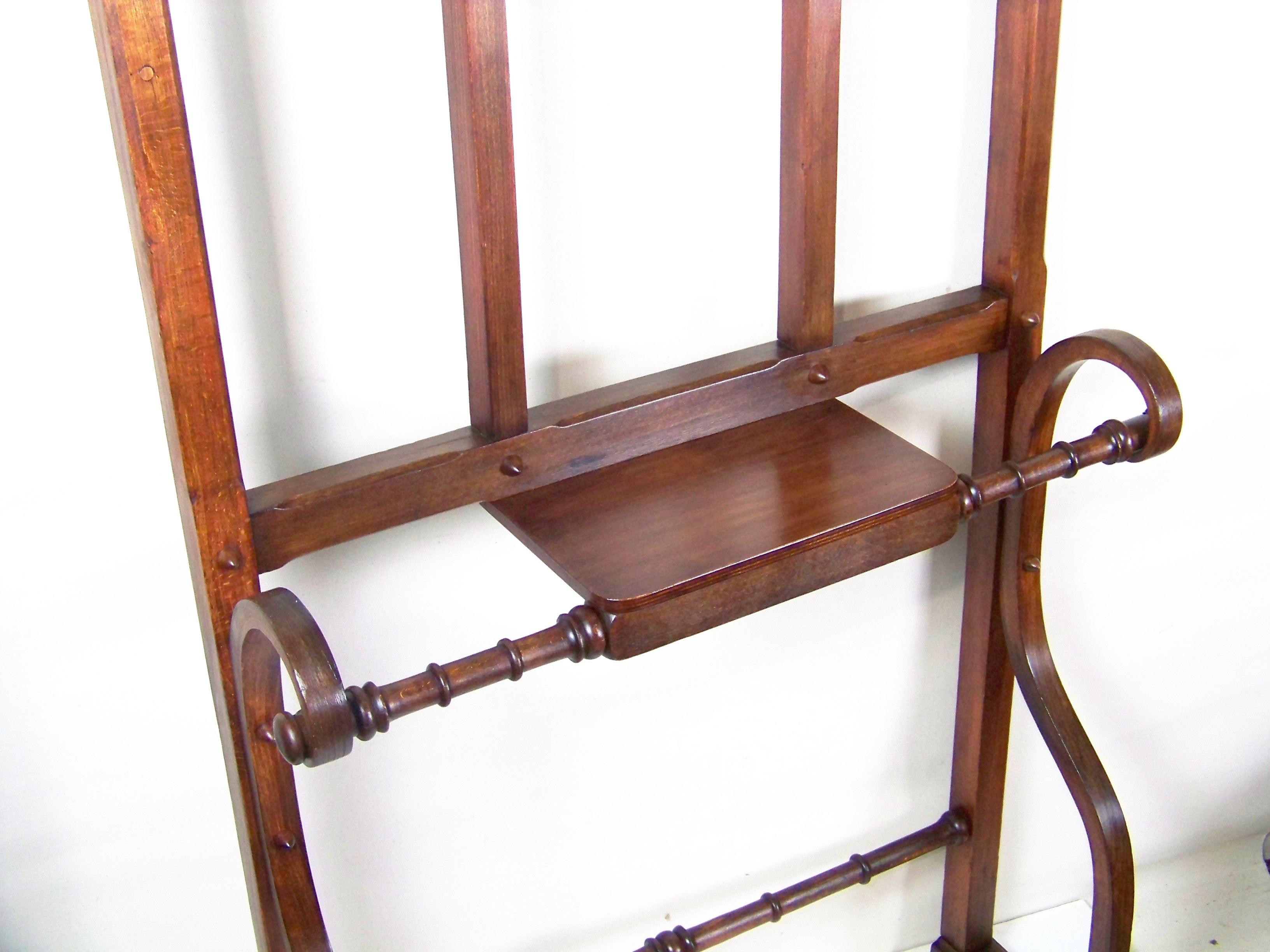 Beech Large Clothes Stand J&J Kohn Nr.2