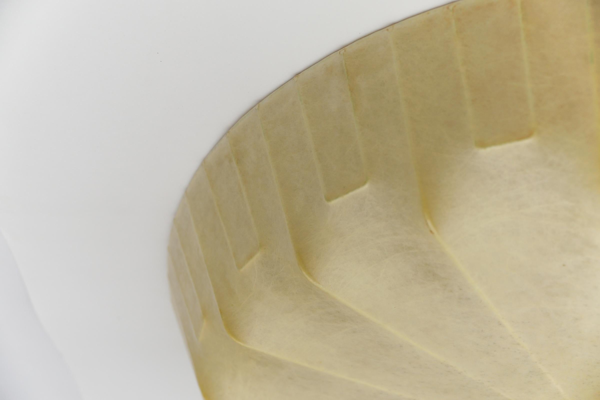 Large Cocoon ceiling light by Friedel Wauer for GOLDKANT, 1960s For Sale 3