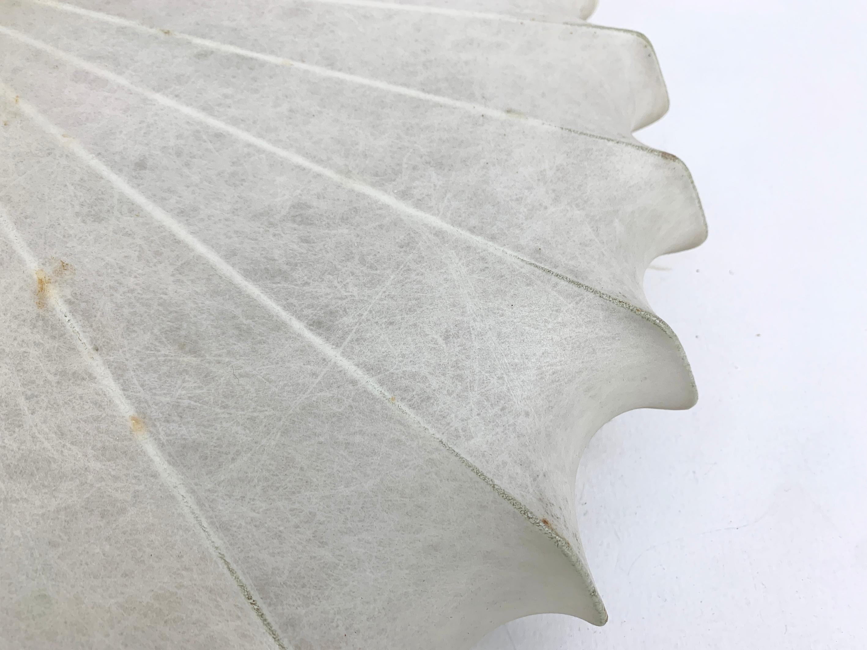 Large Cocoon Flush ceiling light, Friedel Wauer for Goldkant Leuchten, 1960s 7