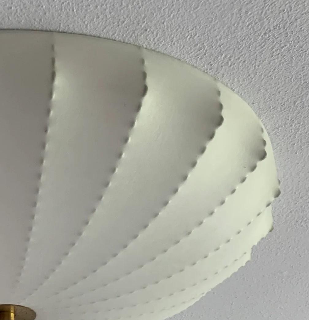 Large Cocoon Flush Mountains by Friedel Wauer for Goldkant, Castiglioni, Flos Style en vente 1