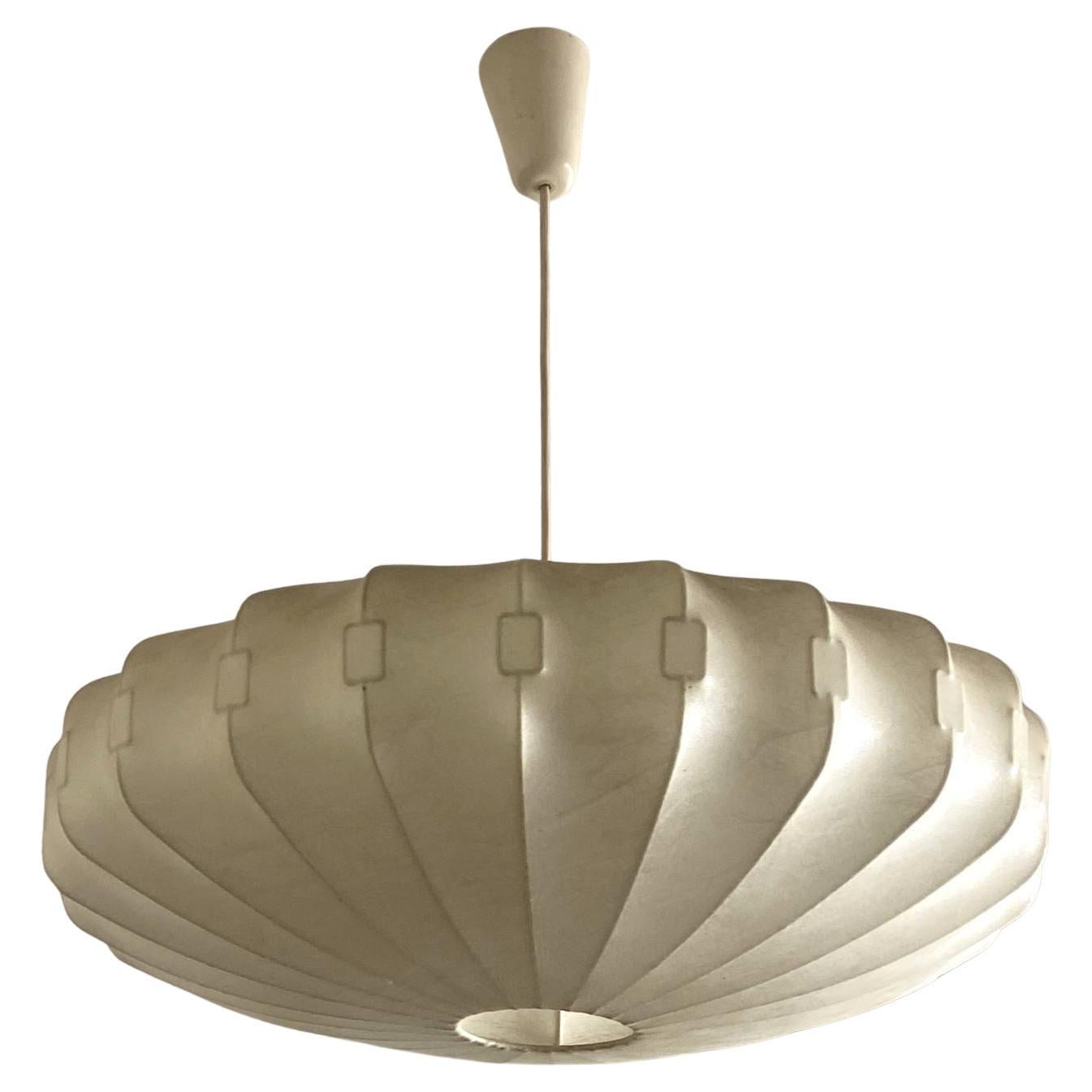Large Cocoon Flush Mount by Friedel Wauer for Goldkant, Castiglioni, Flos Style