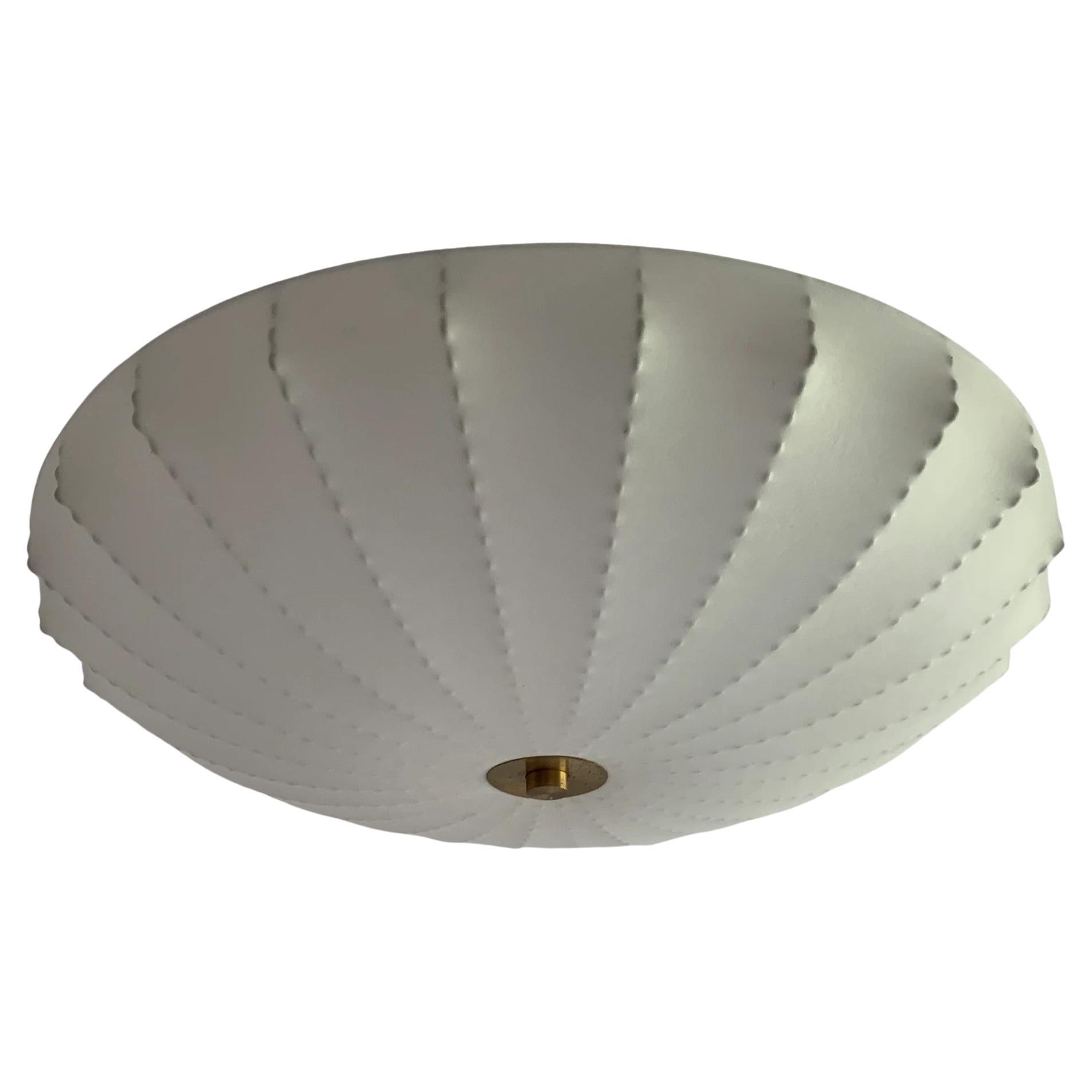 Large Cocoon Flush Mountains by Friedel Wauer for Goldkant, Castiglioni, Flos Style en vente
